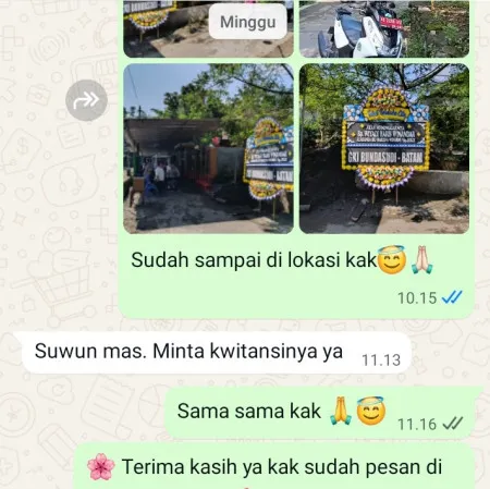 Pengiriman Papan Bunga Duka Tegalkuning Banyuurip